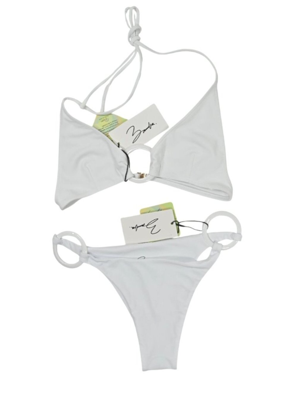 Bamba Tate Top & Bottoms in Pure White